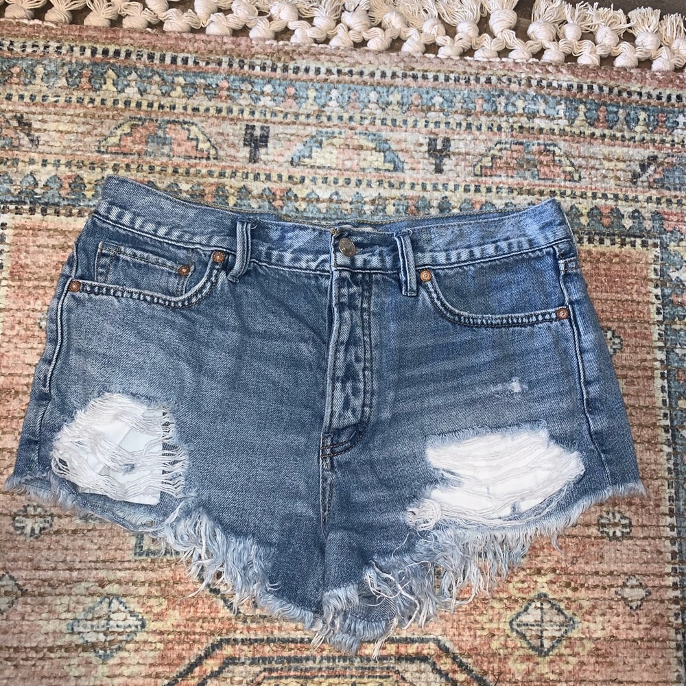 Free people jeans shorts - Picture 1 of 3